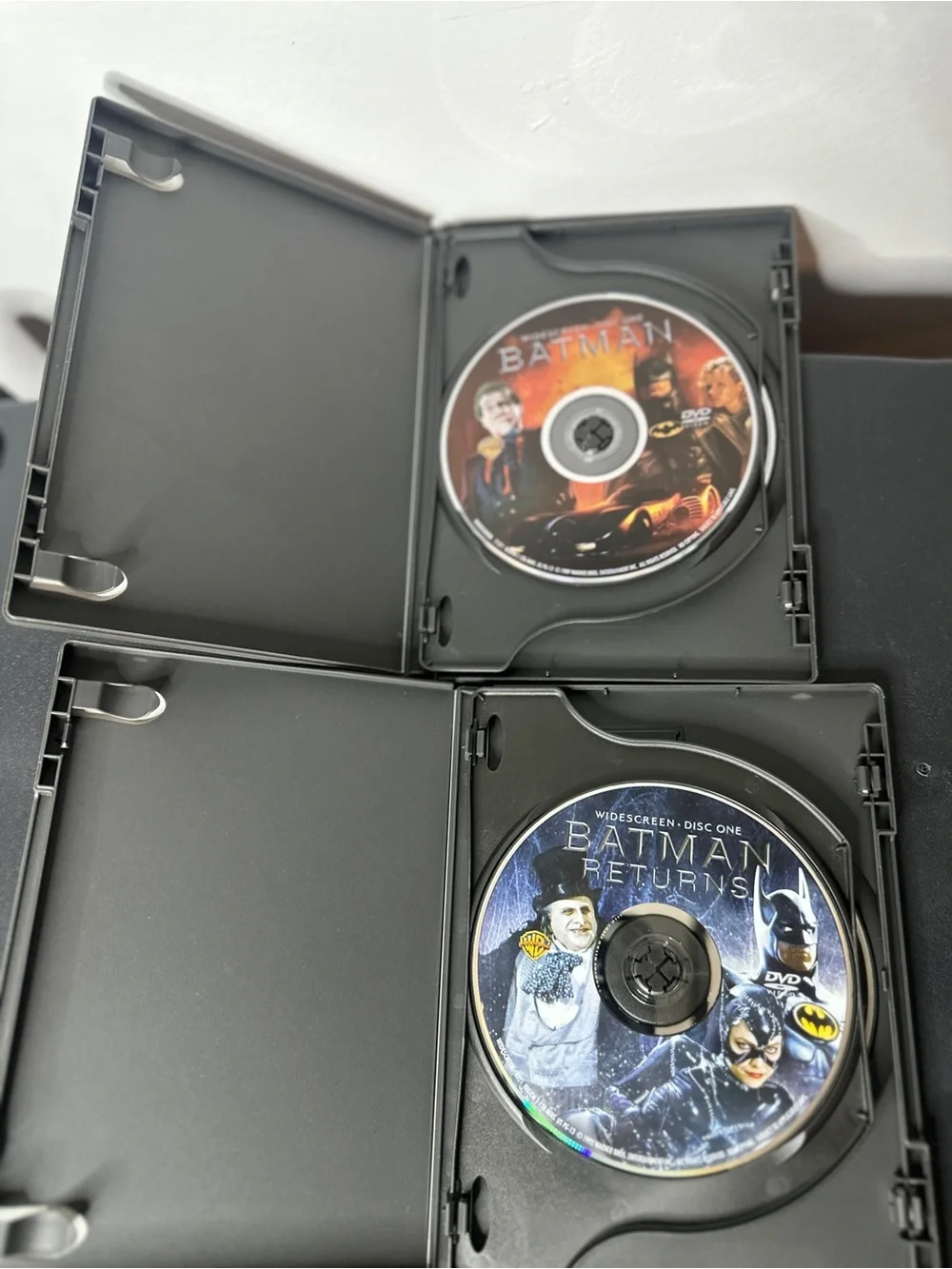 Batman Movie Collection Lot Blu-ray/DVD Dark Knight Trilogy + Batman 1989